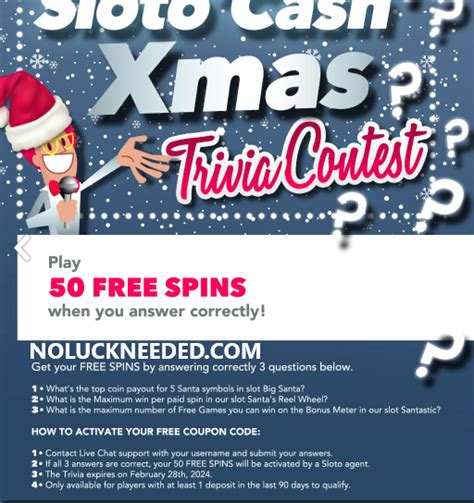Sloto cash No Deposit Bonus Codes 2024 .